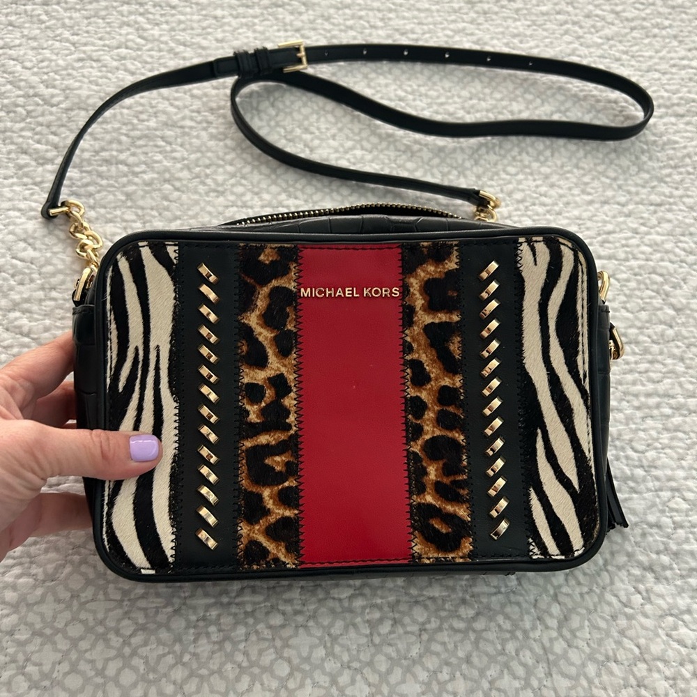 Michael Kors crossbody bag.